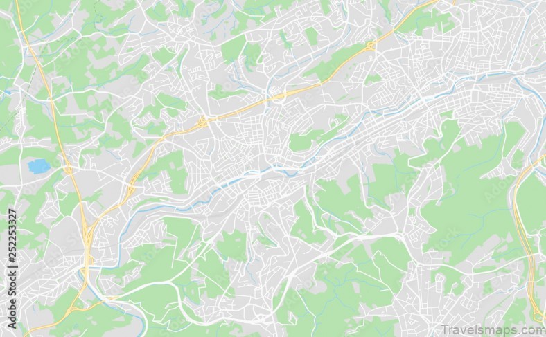 wuppertal travel guide for tourists map of wuppertal 1