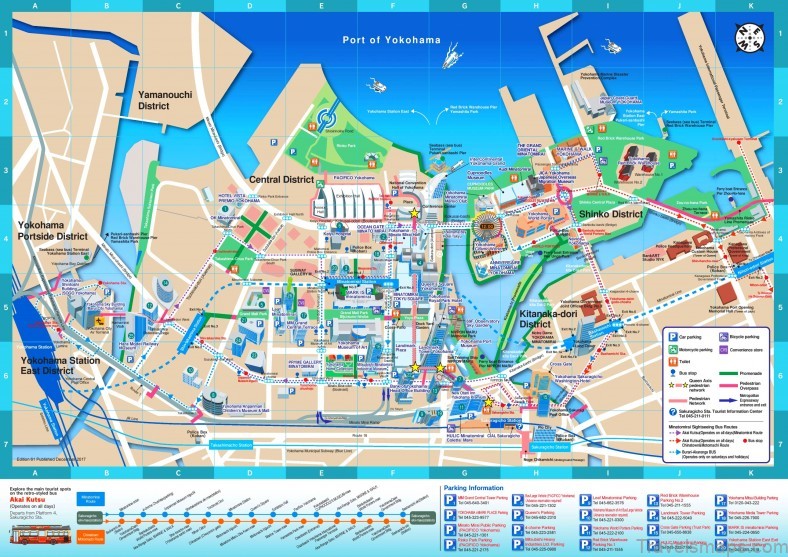 yokohama travel guide for tourist maps and directions to sensitive areas 4
