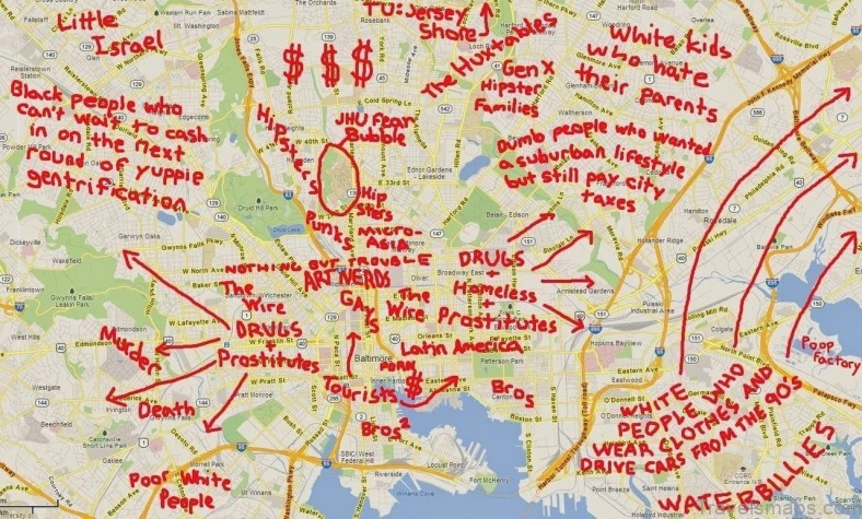 baltimore travel guide for tourists a helpful map of baltimore city 1