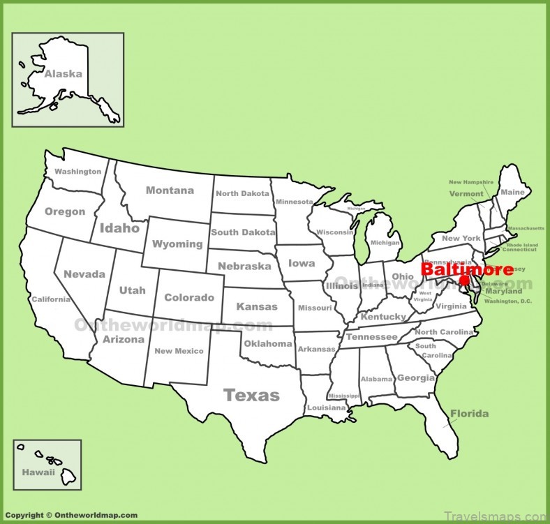 baltimore travel guide for tourists a helpful map of baltimore city 2