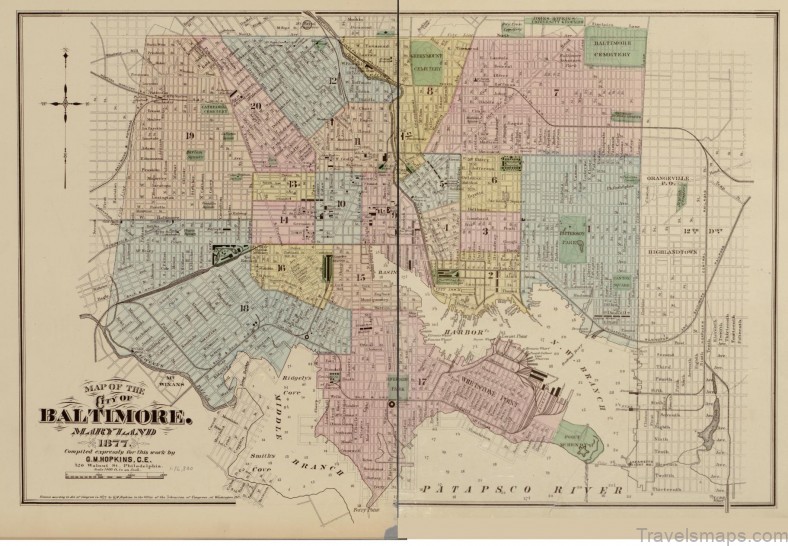 baltimore travel guide for tourists a helpful map of baltimore city 3