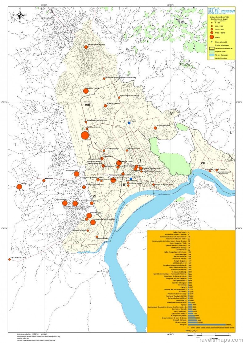 bangui travel guide map of bangui 2