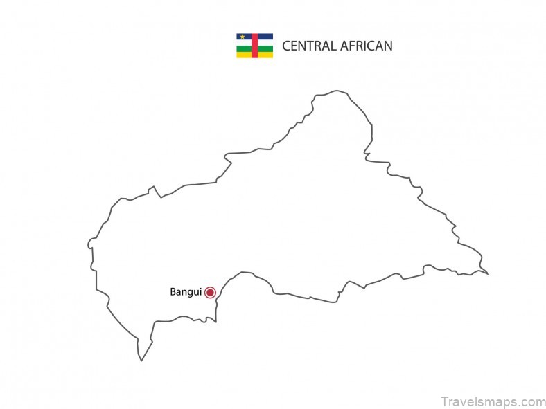 bangui travel guide map of bangui 5