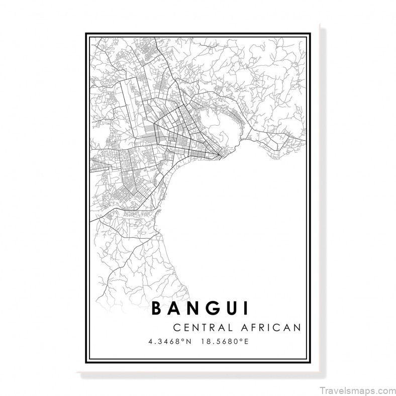 bangui travel guide map of bangui 6