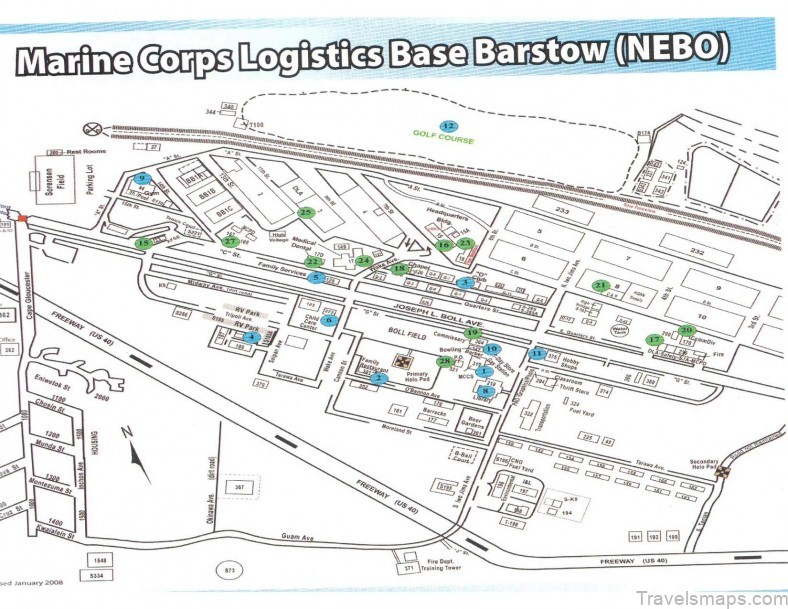 barstow california travel guide map of barstow 2