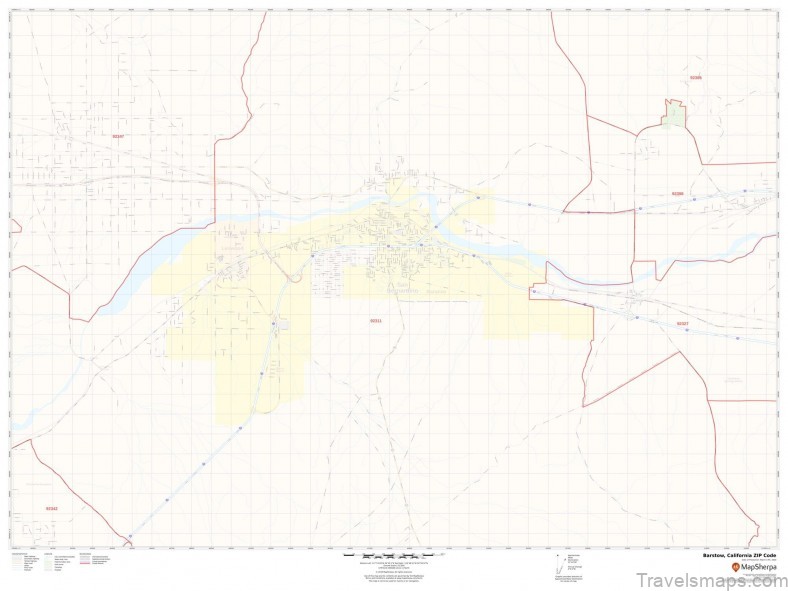 barstow california travel guide map of barstow 3