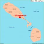 basseterre travel guide for tourist map of basseterre