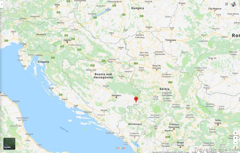 belgrade travel guide for tourist map of belgrade 5
