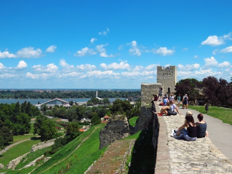 belgrade travel guide for tourist map of belgrade 8