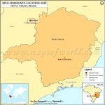 belo horizonte travel guide for tourist map of belo horizonte
