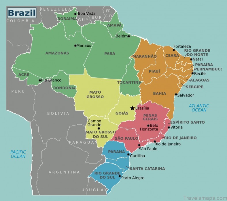 belo horizonte travel guide for tourist map of belo horizonte 5