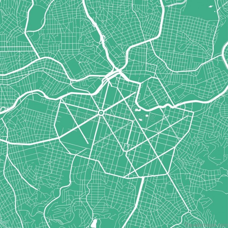 belo horizonte travel guide for tourist map of belo horizonte 7