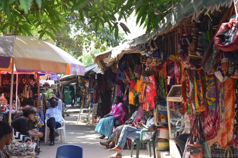 the banjul travel guide for tourist location map 12