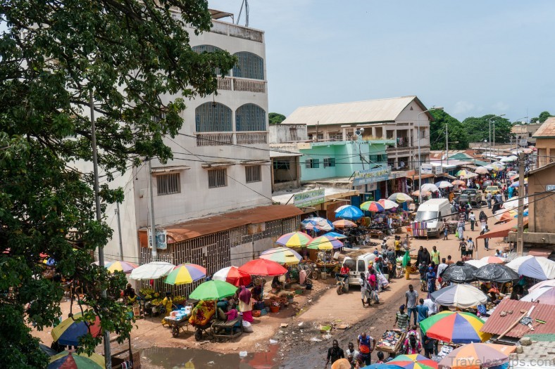 the banjul travel guide for tourist location map 13