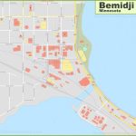 the bemidji travel guide map of bemidji 2