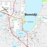 the bemidji travel guide map of bemidji 4