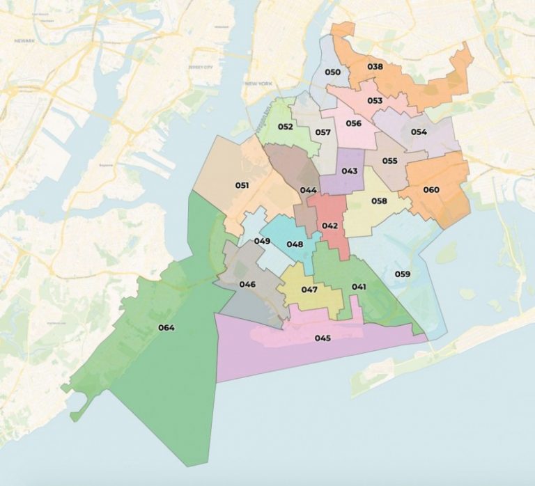 Map of Brooklyn - Navigating the Neighborhoods: Exploring the Brooklyn
