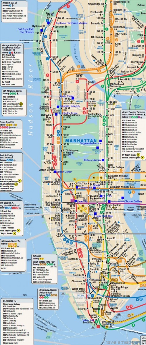 map of manhattan tourist attractions sightseeing tourist tour exploring the best of nyc