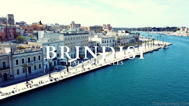 brindisi travel guide for tourist map of brindisi 12