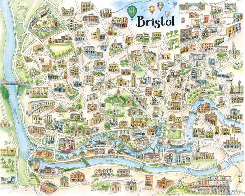 bristol map the best things to do and see in 3