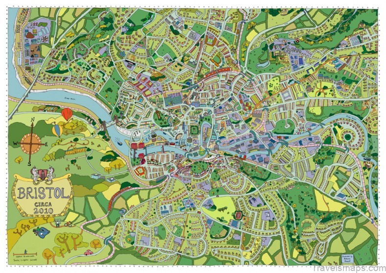 bristol map the best things to do and see in 5