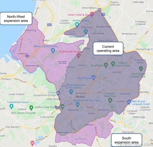 bristol map the best things to do and see in 6