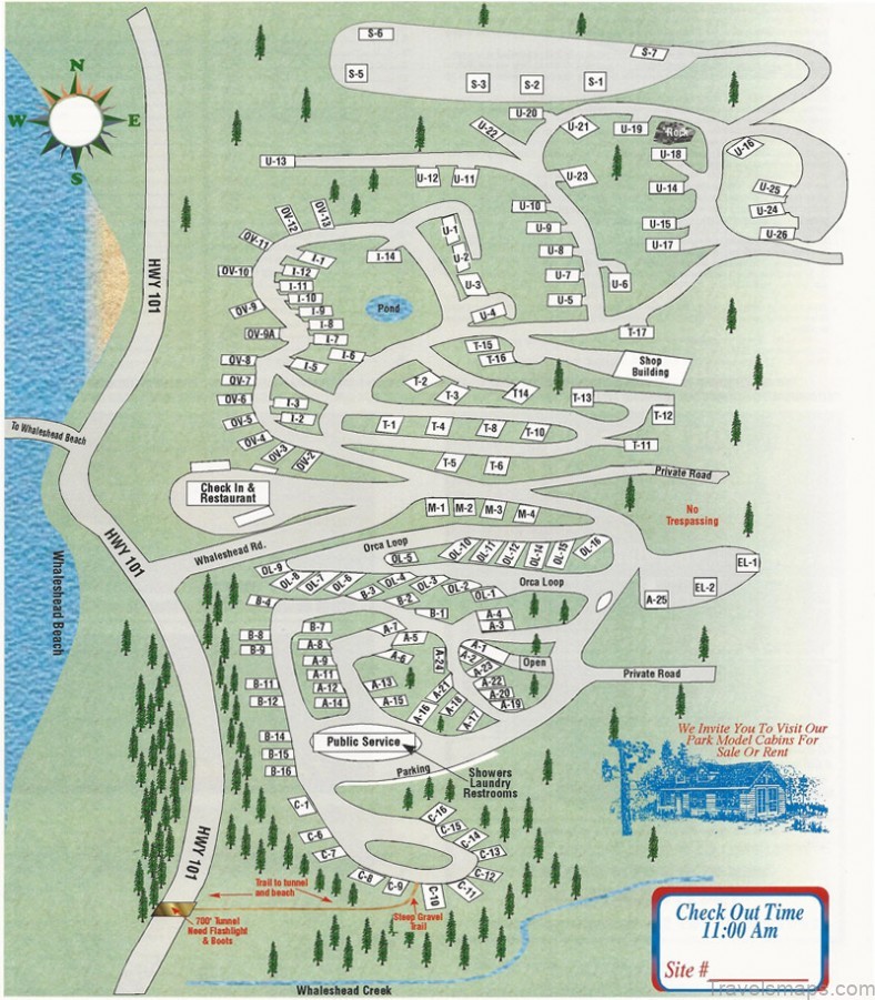 brookings travel guide for tourist map of brookings 6