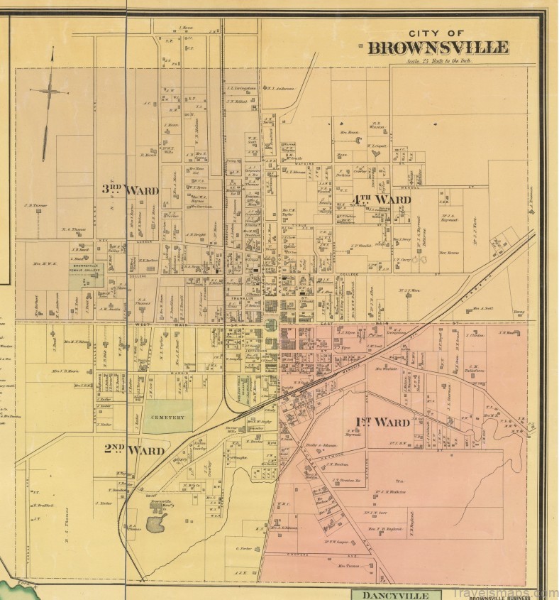 brownsville tx travel guide map of brownsville 9