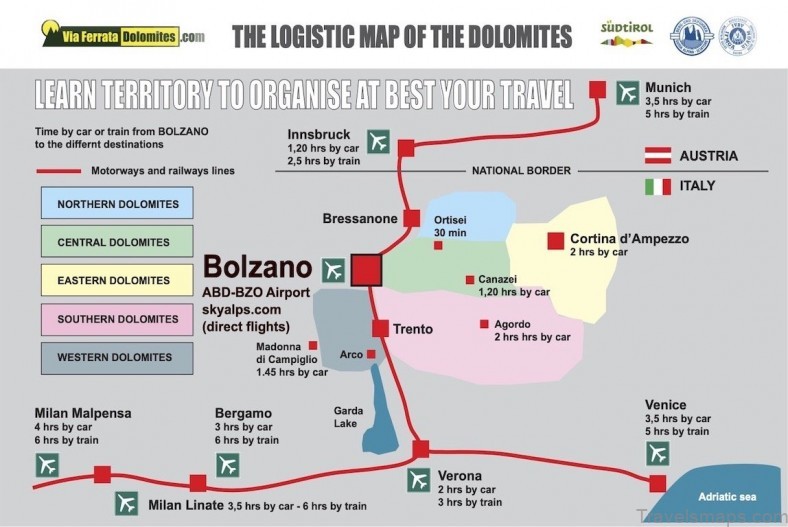 canazei travel guide map of canazei italy 3