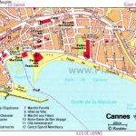 cannes travel guide for tourist map of cannes