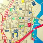 map of bridgeport connecticut a guide for tourist 1