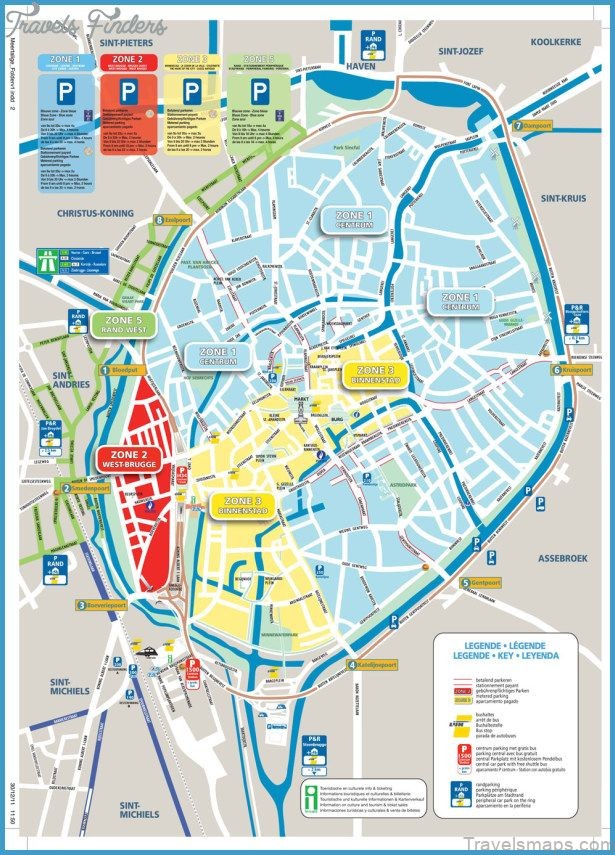 map of bruges travel guide for tourist what you need to know before visiting 4