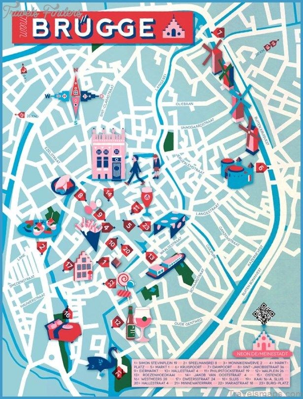 map of bruges travel guide for tourist what you need to know before visiting