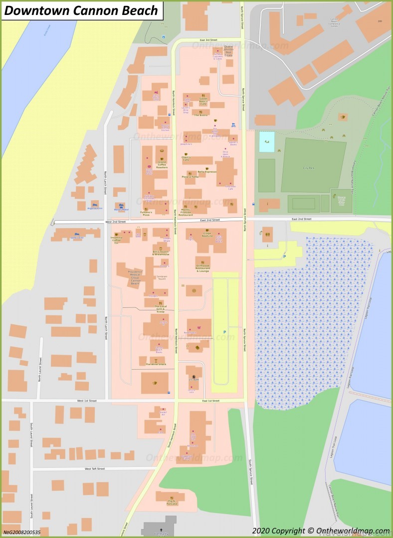 map of cannon beach the ultimate guide to where to stay eat and what to do 1