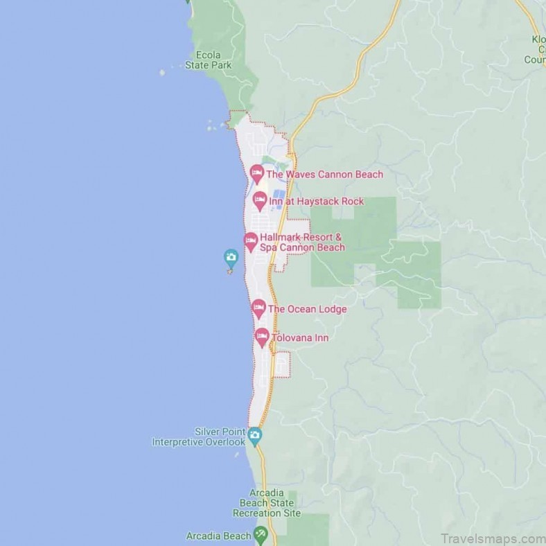 map of cannon beach the ultimate guide to where to stay eat and what to do 3