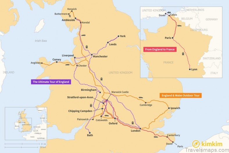 the canterbury travel guide for tourists map of canterbury 8