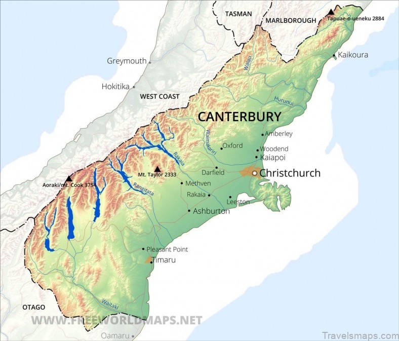 the canterbury travel guide for tourists map of canterbury