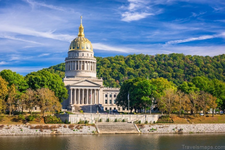 a charleston west virginia travel guide and map 10