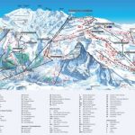 a map of cervinia the italian alpine sanctuary