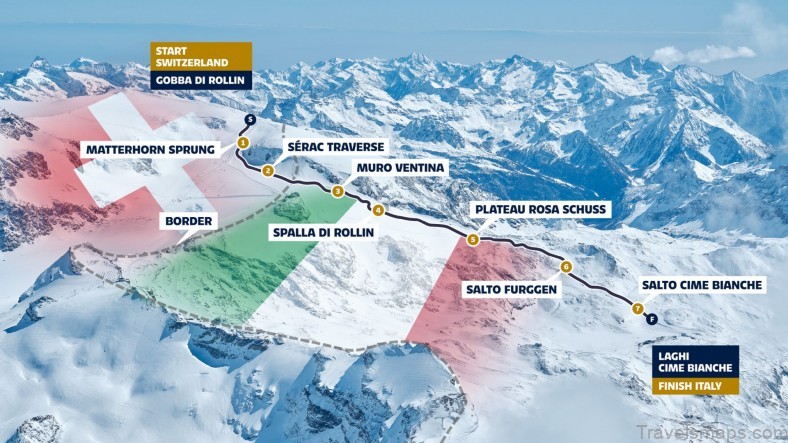 a map of cervinia the italian alpine sanctuary 3