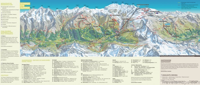 a map of cervinia the italian alpine sanctuary 6