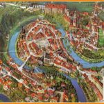 cesky krumlov travel guide for tourist map of cesky krum 2
