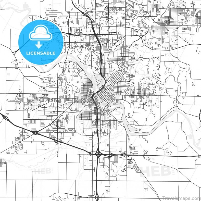 map of cedar rapids the guide to every thing you need 1