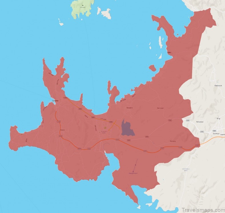 map of cesme travel guide for tourists a locals perspective 5