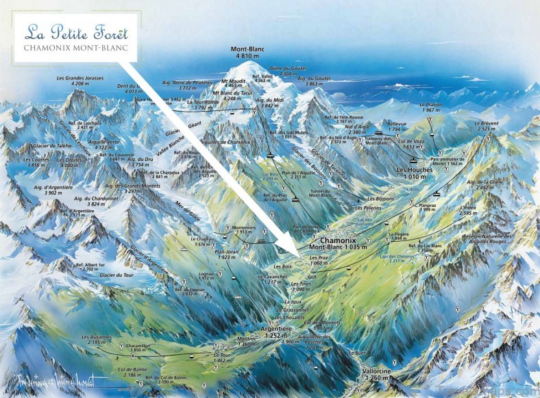 maps of chamonix tours and sightseeing for tourists 6