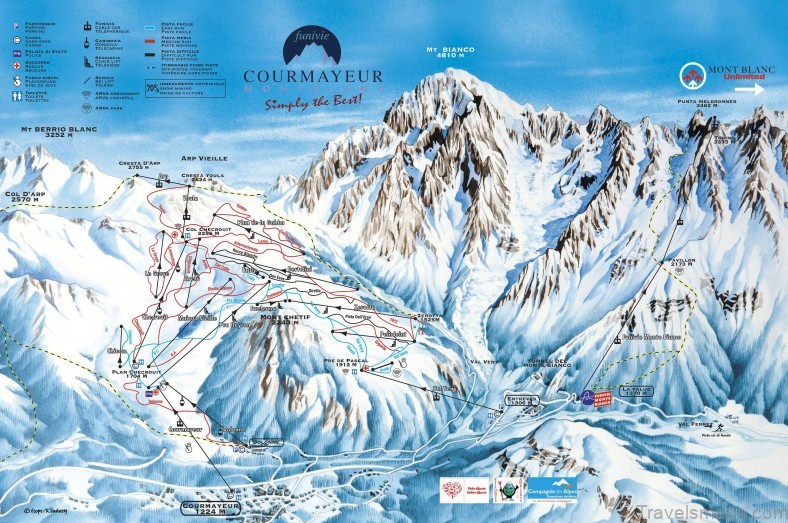 maps of chamonix tours and sightseeing for tourists