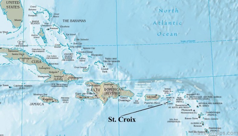 christiansted map of the christiansted national historic site 1
