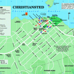 christiansted map of the christiansted national historic site