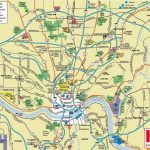 cincinnati travel guide for tourist map of cincinnati 1