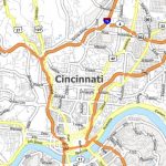 cincinnati travel guide for tourist map of cincinnati 2